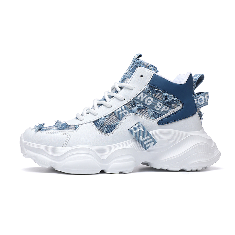 JANECO Антискользящие износостойкие массивные кроссовки унисекс бело-синие, цвет White Blue
JANECO Антискользящие износостойкие массивные кроссовки унисекс бело-синие, цвет White Blue