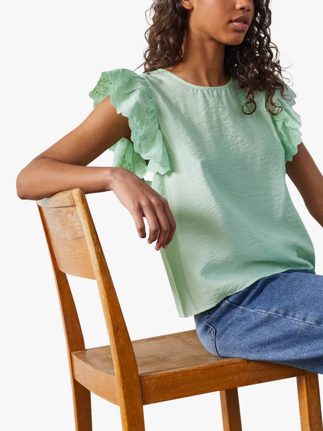 Топ Vidar с рукавами-фонариками Sisters Point, Mid Green
Топ Vidar с рукавами-фонариками Sisters Point, Mid Green