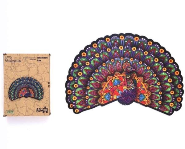 Максик, пазл, Роскошный Павлин, 152 шт. Maksik
Максик, пазл, Роскошный Павлин, 152 шт. Maksik