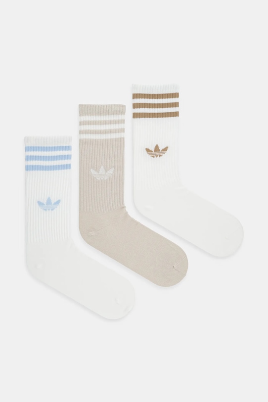 Носки 3-Stripes комплект из 3 пар Adidas Originals, белый
Носки 3-Stripes комплект из 3 пар Adidas Originals, белый