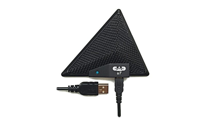 Конденсаторный микрофон CAD U7 USB Tabletop Boundary Microphone
Конденсаторный микрофон CAD U7 USB Tabletop Boundary Microphone