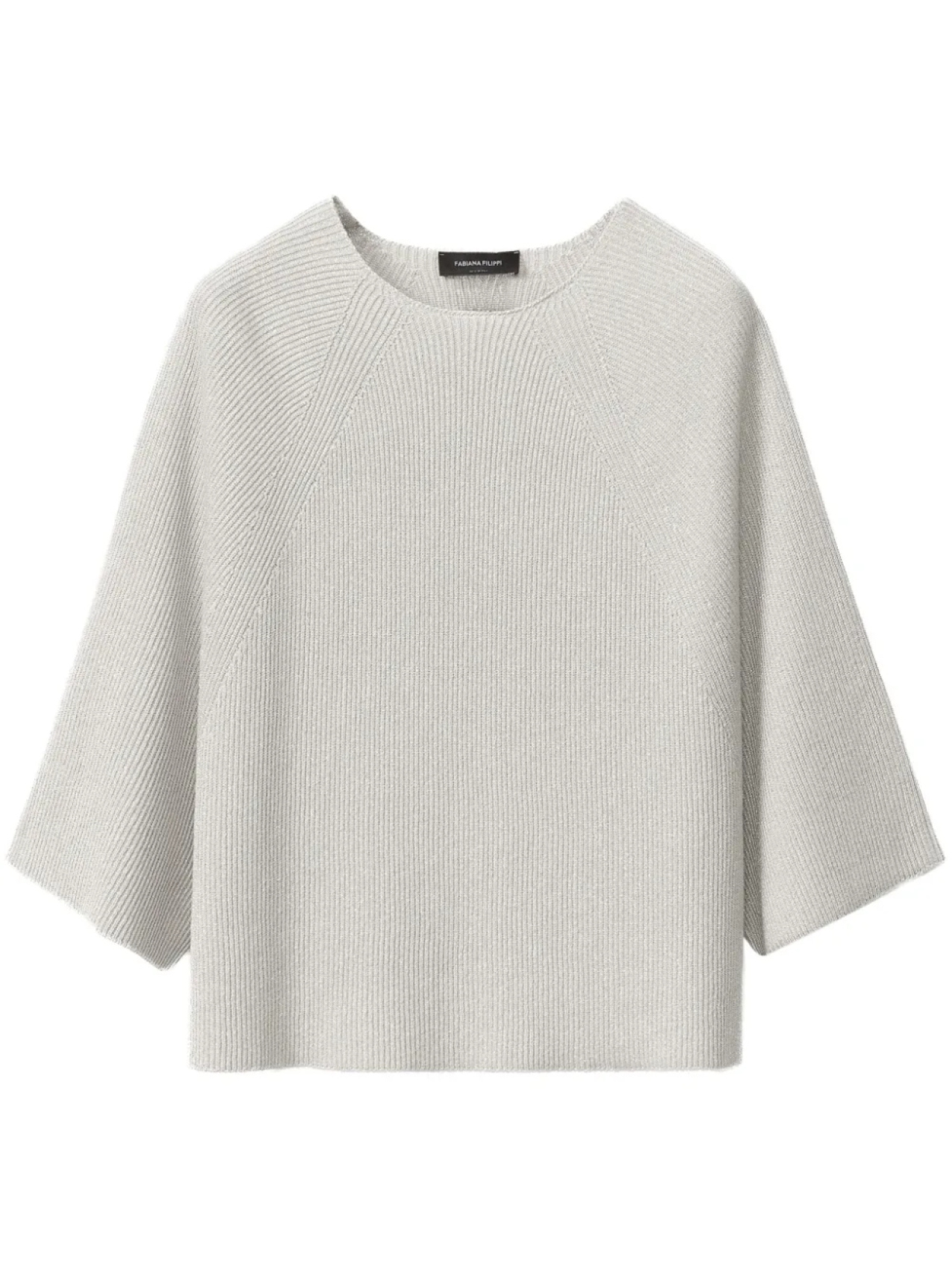 Fabiana Filippi свитер в рубчик, серый
Fabiana Filippi свитер в рубчик, серый
