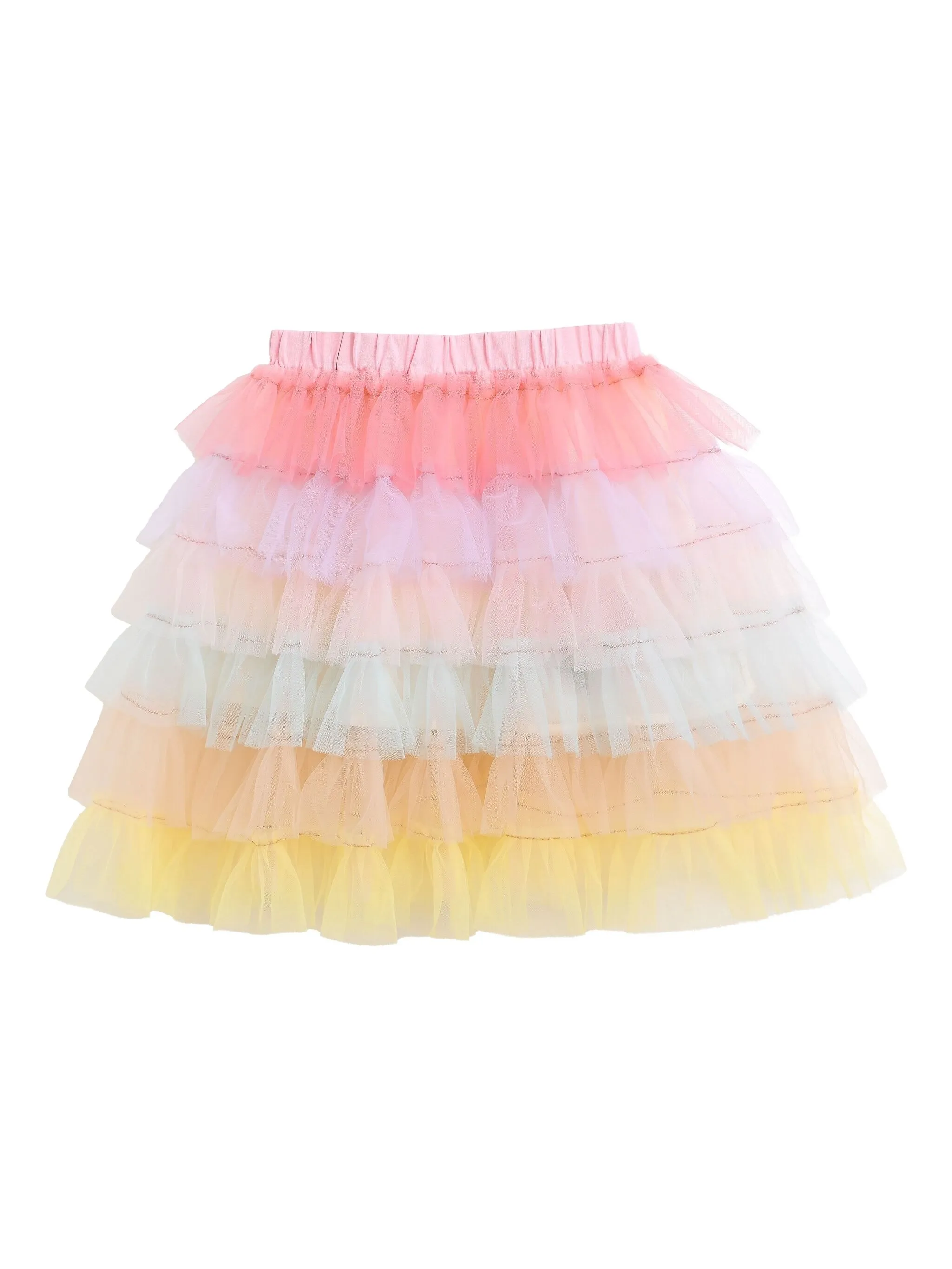 Ярусная юбка из тюля Mimi Tutu, розовый
Ярусная юбка из тюля Mimi Tutu, розовый