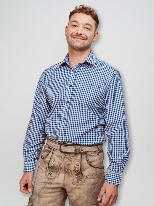 Традиционная рубашка Hofglanz, синий
Традиционная рубашка Hofglanz, синий