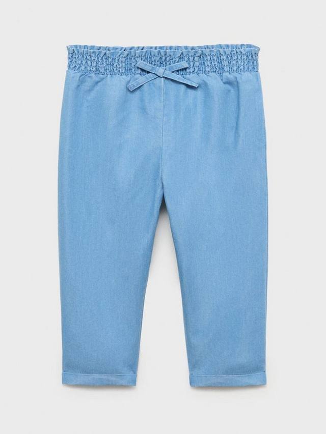 Детские брюки Jolie из хлопковой смеси с эластичным поясом Mango, Open Blue
Детские брюки Jolie из хлопковой смеси с эластичным поясом Mango, Open Blue