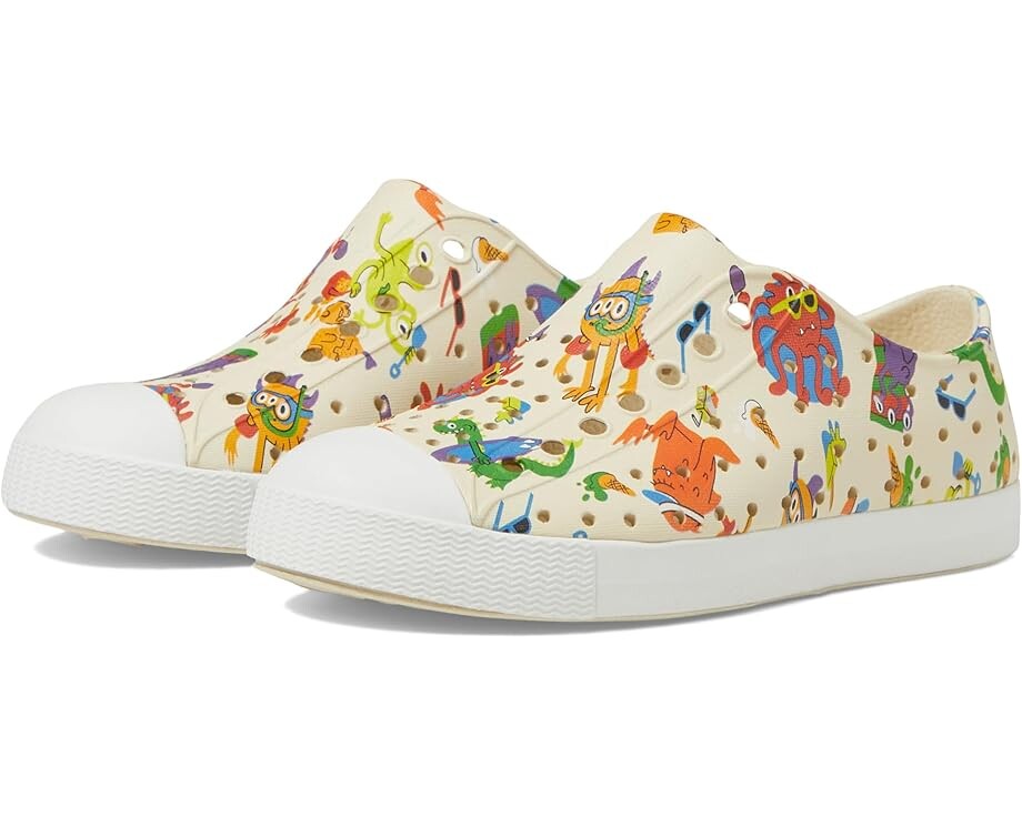 Кроссовки Native Shoes Kids Jefferson Print, цвет Bone White/Wave Blue Stripe/Sea Monsters
Кроссовки Native Shoes Kids Jefferson Print, цвет Bone White/Wave Blue Stripe/Sea Monsters