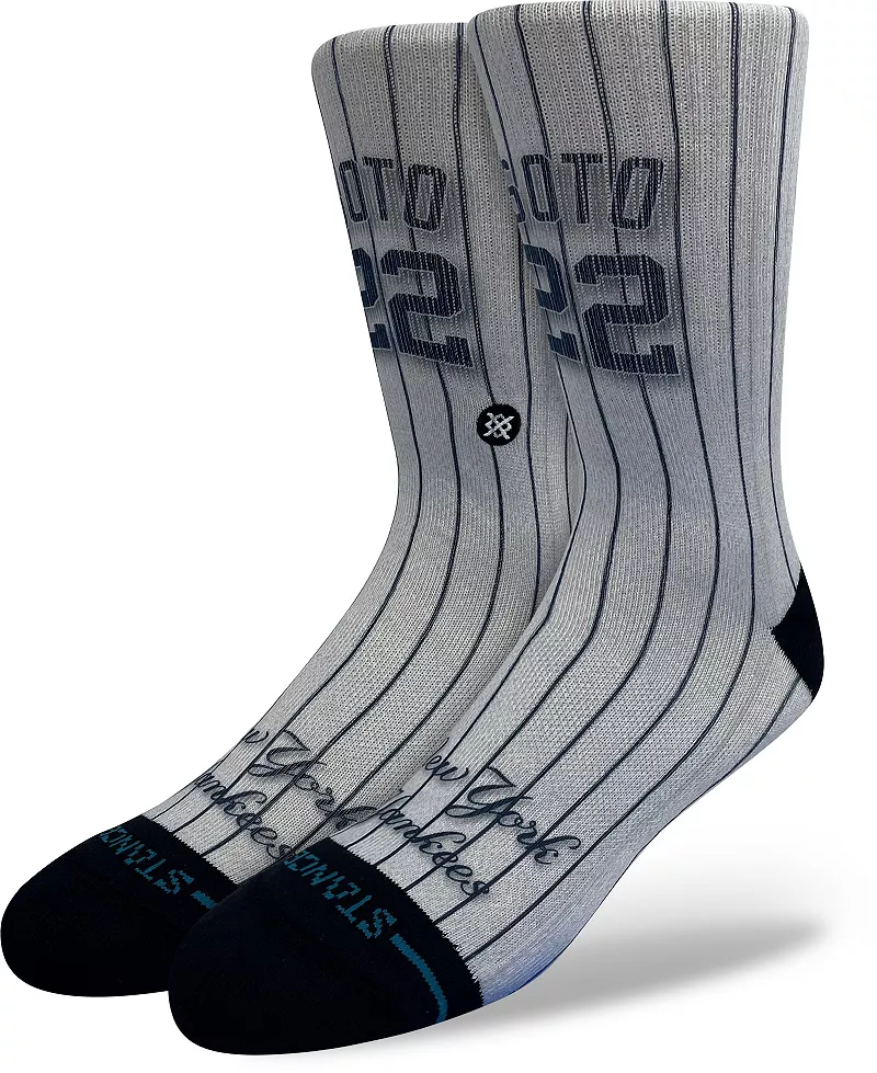 Носки из Джерси Crew # 22 Stance New York Yankees Juan Soto
Носки из Джерси Crew # 22 Stance New York Yankees Juan Soto