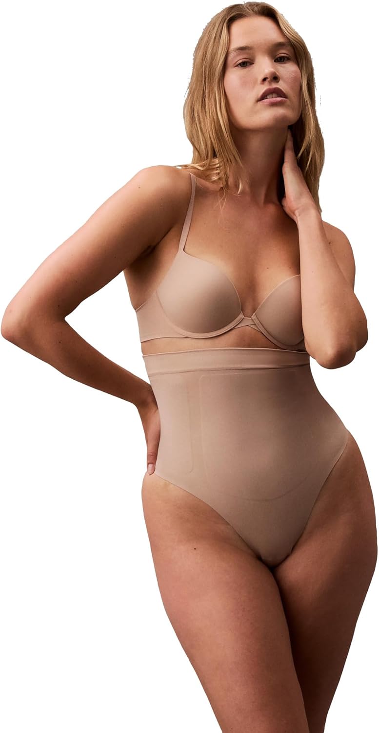 Утягивающие трусики-стринги с высокой талией Calvin Klein Women's Shapewear Secure Sculpt, Cedar
Утягивающие трусики-стринги с высокой талией Calvin Klein Women's Shapewear Secure Sculpt, Cedar