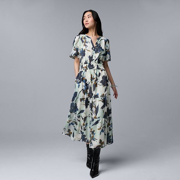Платье макси Petite Simply Vera Vera Wang, Green Bl Multi Floral
Платье макси Petite Simply Vera Vera Wang, Green Bl Multi Floral