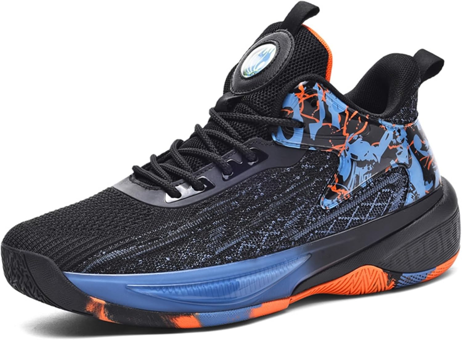 Мужские модные кроссовки средней высоты с дышащей сеткой, шнуровкой, для баскетбола, легкие, противоскользящие, спортивные кроссовки для ходьбы, бега, тенниса и волейбола Kpdwfms, черный
Мужские модные кроссовки средней высоты с дышащей сеткой, шнуровкой, для баскетбола, легкие, противоскользящие, спортивные кроссовки для ходьбы, бега, тенниса и волейбола Kpdwfms, черный