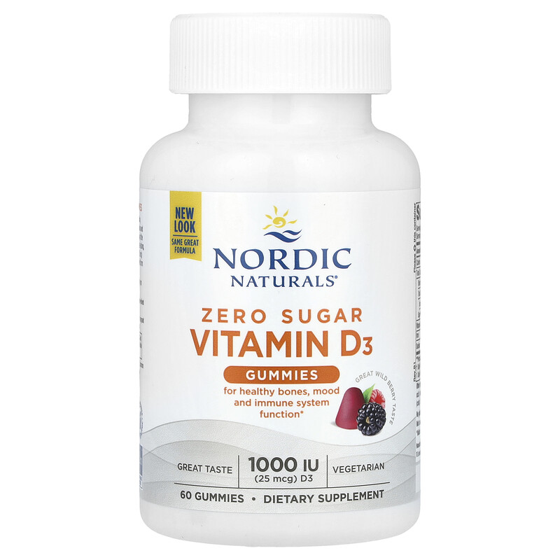 Nordic Naturals, Жевательные таблетки без сахара и витамина D3, лесные ягоды, 25 мкг (1000 МЕ), 60 жевательных таблеток
Nordic Naturals, Жевательные таблетки без сахара и витамина D3, лесные ягоды, 25 мкг (1000 МЕ), 60 жевательных таблеток