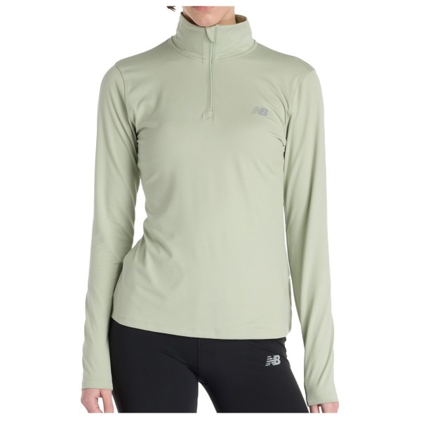 Женская спортивная футболка Space Dye с застежкой на четвертную молнию для бега New Balance, зеленый
Женская спортивная футболка Space Dye с застежкой на четвертную молнию для бега New Balance, зеленый