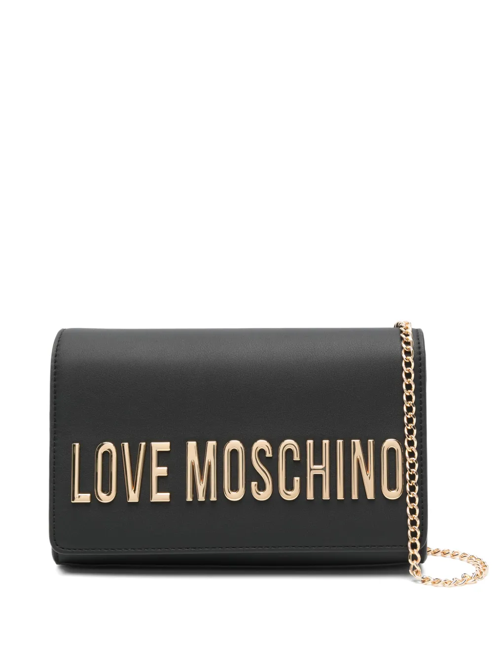 Сумка через плечо с логотипом Love Moschino, черный 
Сумка через плечо с логотипом Love Moschino, черный