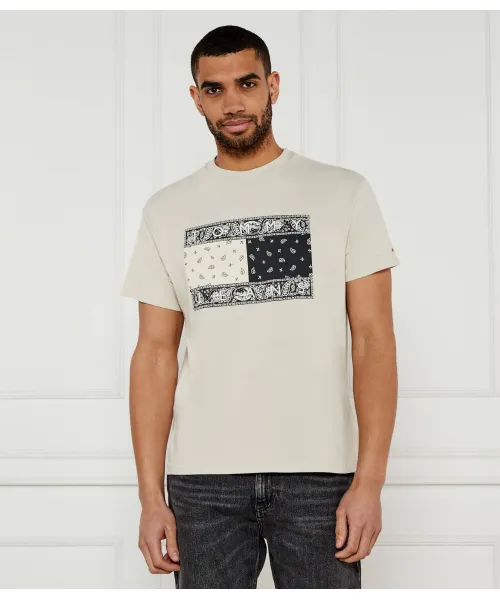 Футболка с узором пейсли Loose fit Tommy Jeans, бежевый
Футболка с узором пейсли Loose fit Tommy Jeans, бежевый