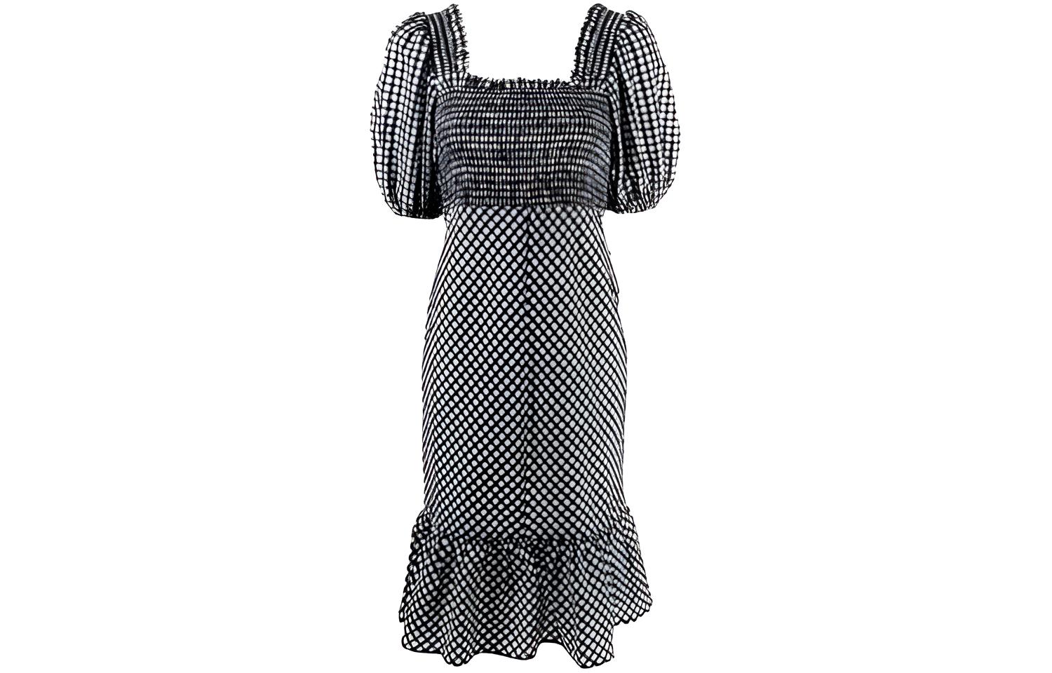 GANNI FW21 Короткий рукав Платье Women's Black
GANNI FW21 Короткий рукав Платье Women's Black