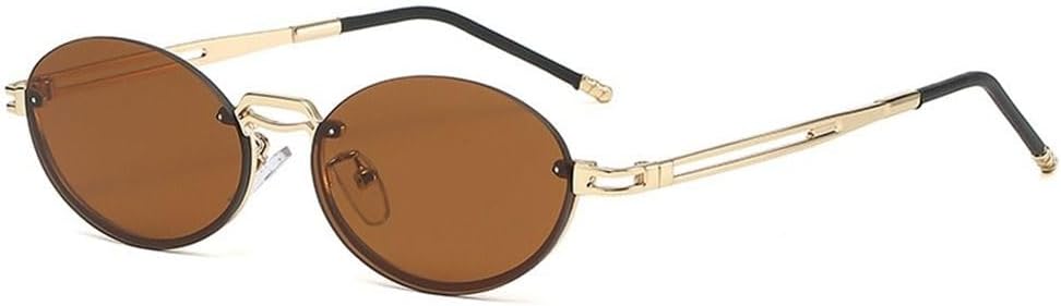 Ретро-панк солнцезащитные очки без оправы с металлическими градиентными линзами, безрамочные, с защитой от УФ-излучения UV400, градиентные очки для женщин и мужчин KTUCN, Tea
Ретро-панк солнцезащитные очки без оправы с металлическими градиентными линзами, безрамочные, с защитой от УФ-излучения UV400, градиентные очки для женщин и мужчин KTUCN, Tea