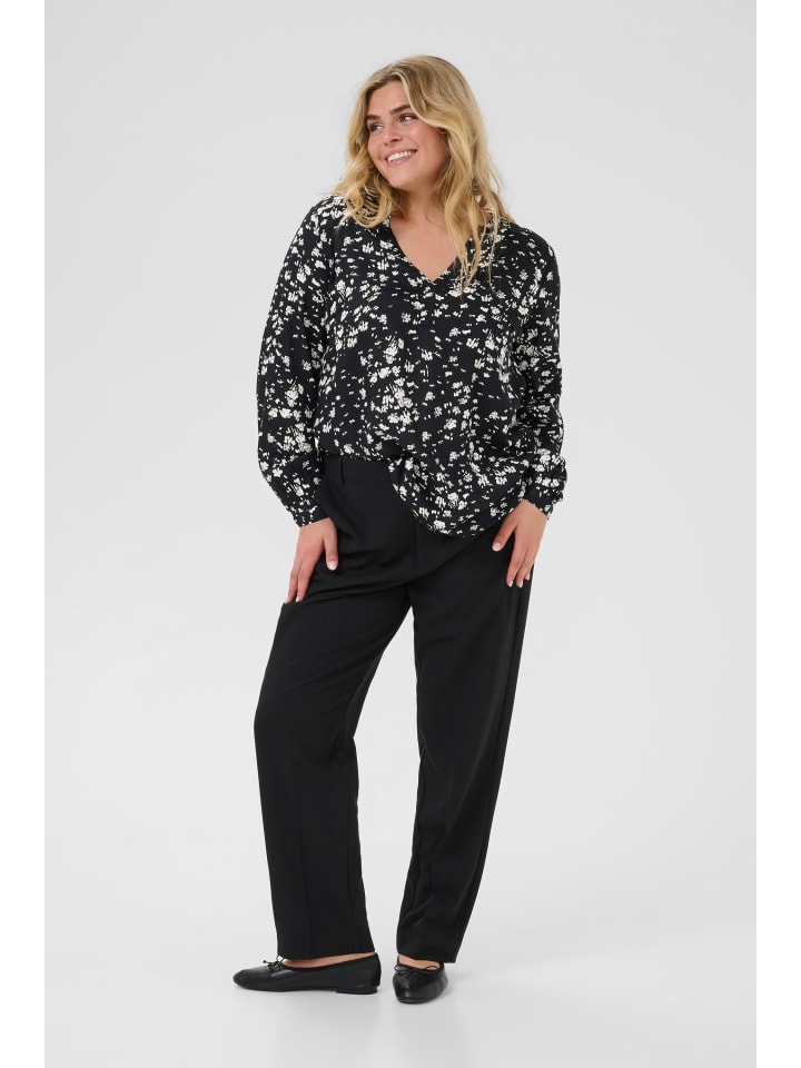 KAFFE curve Блузка с длинными рукавами KCbella, стандартный крой, черный цвет / графический принт "мел"
KAFFE curve Блузка с длинными рукавами KCbella, стандартный крой, черный цвет / графический принт "мел"