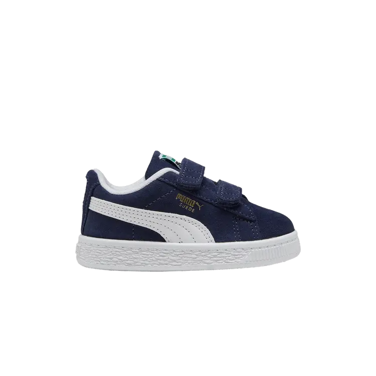 Кроссовки Puma Suede Classic Velcro Toddler 'Navy', синий
Кроссовки Puma Suede Classic Velcro Toddler 'Navy', синий
