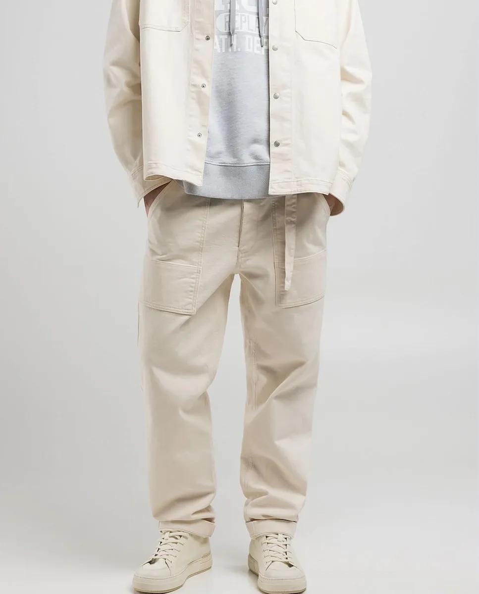 Джинсы мужские свободного кроя карго Replay, цвет Crudo
Джинсы мужские свободного кроя карго Replay, цвет Crudo