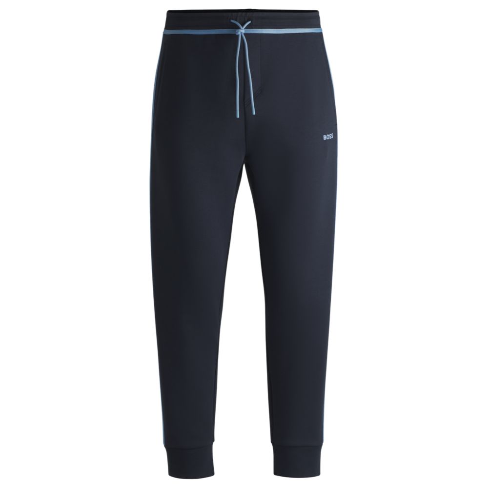 Спортивные штаны с лентой и логотипом BOSS, темно-синий
Спортивные штаны с лентой и логотипом BOSS, темно-синий