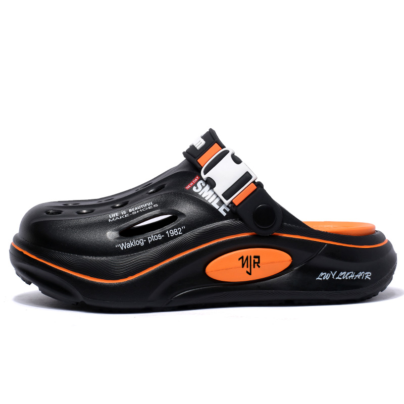 NANJIREN Клоги унисекс черно-оранжевые, цвет Black Orange
NANJIREN Клоги унисекс черно-оранжевые, цвет Black Orange