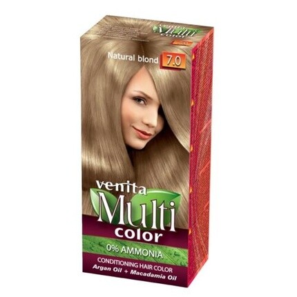 Краска для волос MultiColor Hair Care 7.0 Натуральный Блондин Venit Markenlos
Краска для волос MultiColor Hair Care 7.0 Натуральный Блондин Venit Markenlos
