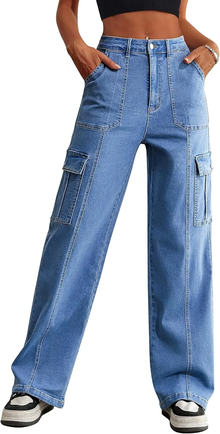 Eddoyee женские карго штаны с завязками на щиколотках, высокая талия, 6 карманов
Eddoyee женские карго штаны с завязками на щиколотках, высокая талия, 6 карманов