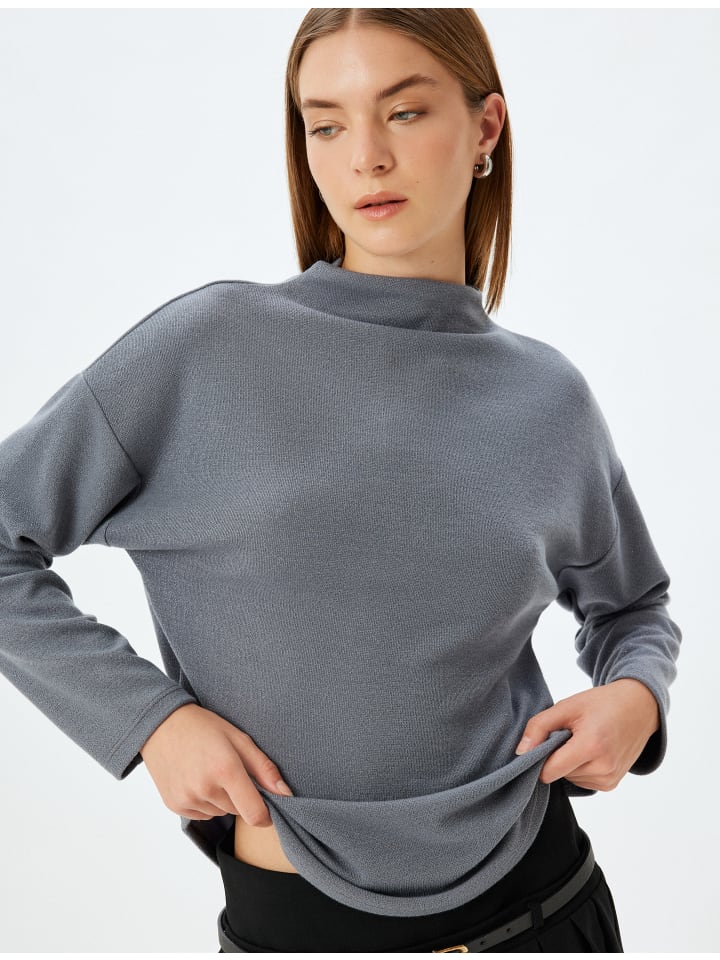 Толстовка KOTON Sweater, серый
Толстовка KOTON Sweater, серый