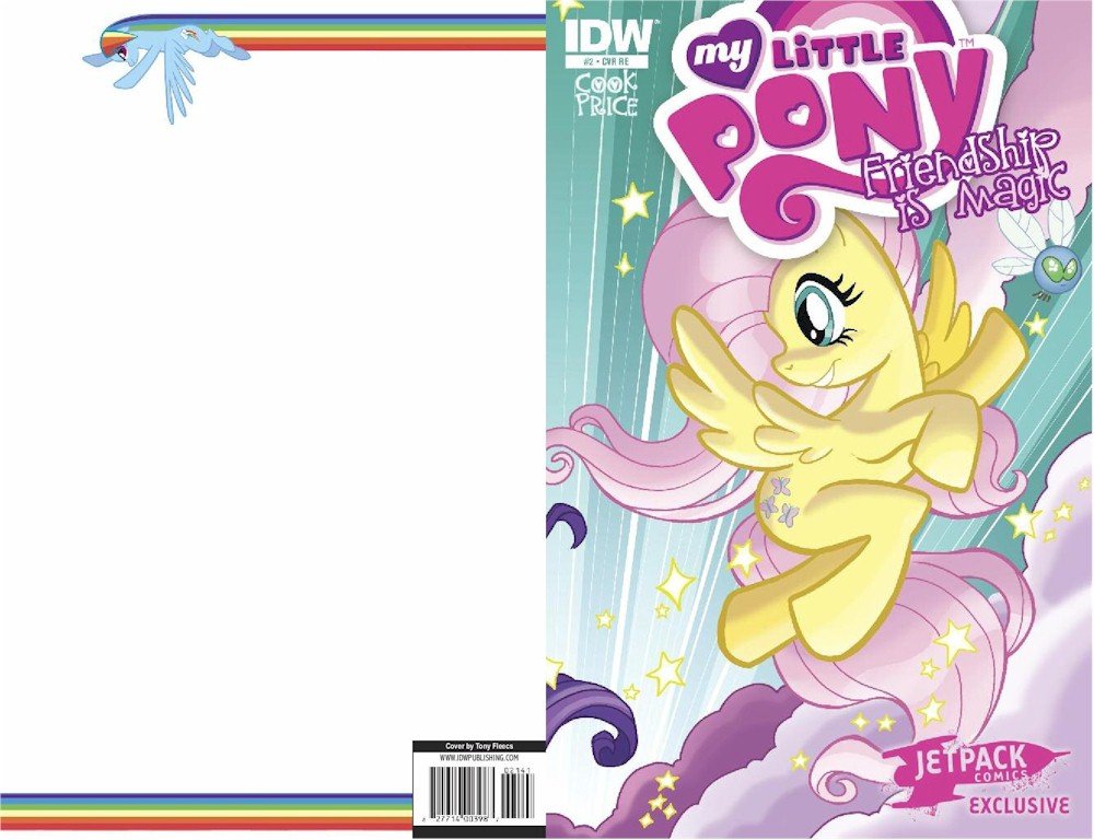 My Little Pony Friendship Is Magic 2 Jetpack Comics Exclusive (IDW Publishing)
My Little Pony Friendship Is Magic 2 Jetpack Comics Exclusive (IDW Publishing)