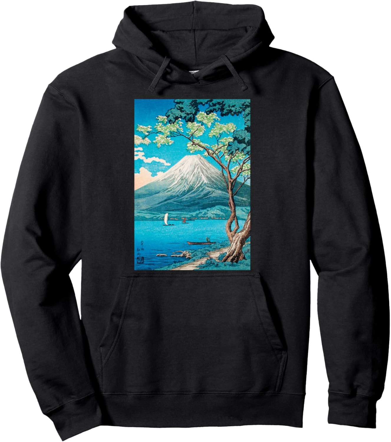 Толстовка «Гора Фудзи» в стиле ретро-арт от Hiroaki Takahashi Ukiyo-e Hoodie Japanese Retro Art Designs & Clothing Co, черный
Толстовка «Гора Фудзи» в стиле ретро-арт от Hiroaki Takahashi Ukiyo-e Hoodie Japanese Retro Art Designs & Clothing Co, черный