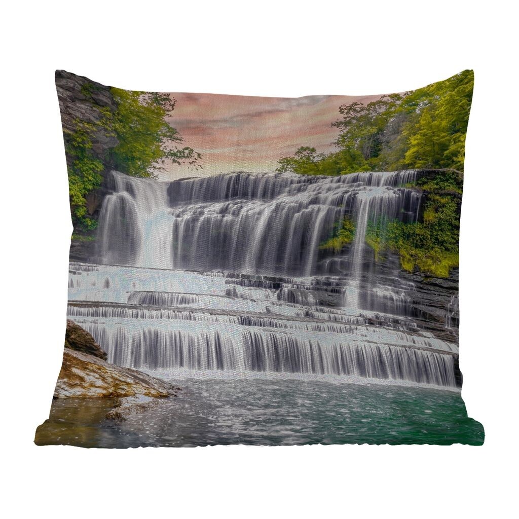 Подушка для улицы MuchoWow - водопад - вода - камни - растения - природа - 40x40 см - защита от атмосферных воздействий - подушка для отдыха - чехол для подушки - хлопчатобумажная ткань - декоративные чехлы для подушек, мультиколор
Подушка для улицы MuchoWow - водопад - вода - камни - растения - природа - 40x40 см - защита от атмосферных воздействий - подушка для отдыха - чехол для подушки - хлопчатобумажная ткань - декоративные чехлы для подушек, мультиколор