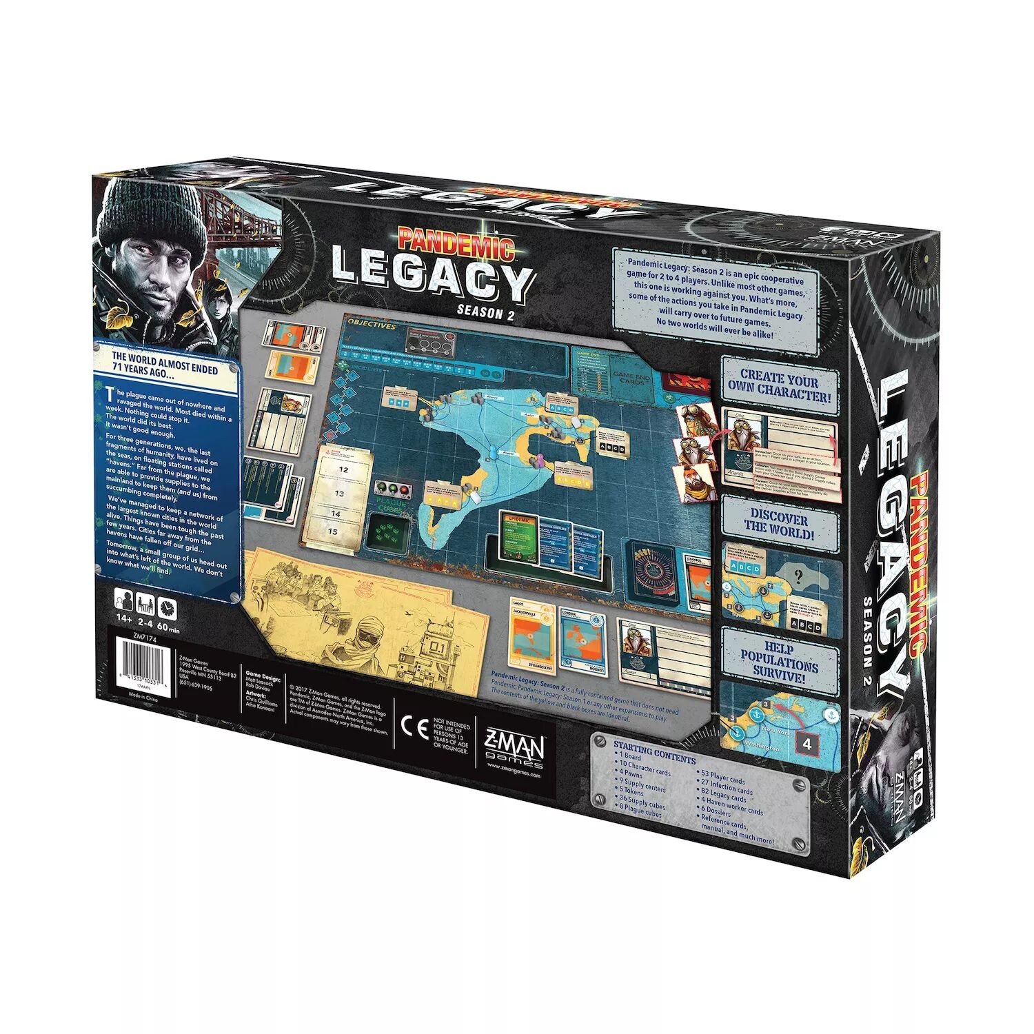 Игра Pandemic: Legacy Season 2 — Black Edition Fisher-Price
Игра Pandemic: Legacy Season 2 — Black Edition Fisher-Price