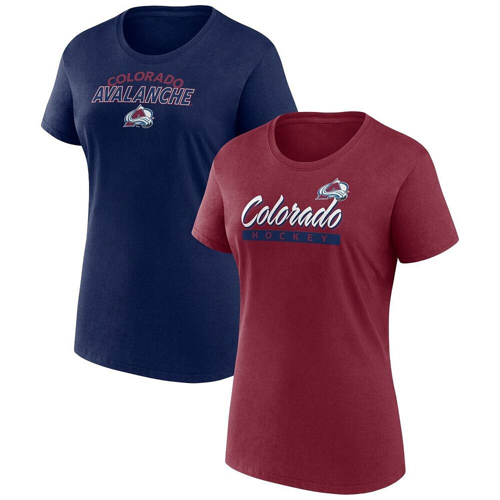 Набор женских футболок Fanatics Colorado Avalanche Risk Fanatics Brands - White Label, цвет Ava Med Re
Набор женских футболок Fanatics Colorado Avalanche Risk Fanatics Brands - White Label, цвет Ava Med Re