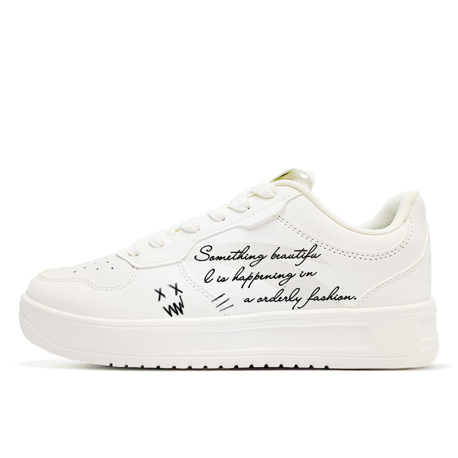 Анта Gray Ink Traces Противоскользящие Амортизирующие Износостойкие Низкие Кроссовки для Скейтбординга Мужские Черный Белый 
Анта Gray Ink Traces Противоскользящие Амортизирующие Износостойкие Низкие Кроссовки для Скейтбординга Мужские Черный Белый