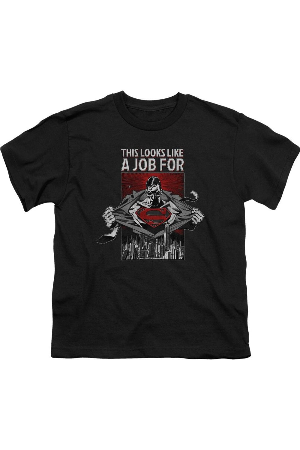 Футболка с коротким рукавом Superman "Бдительный взгляд" для детей Gildan, черный
Футболка с коротким рукавом Superman "Бдительный взгляд" для детей Gildan, черный