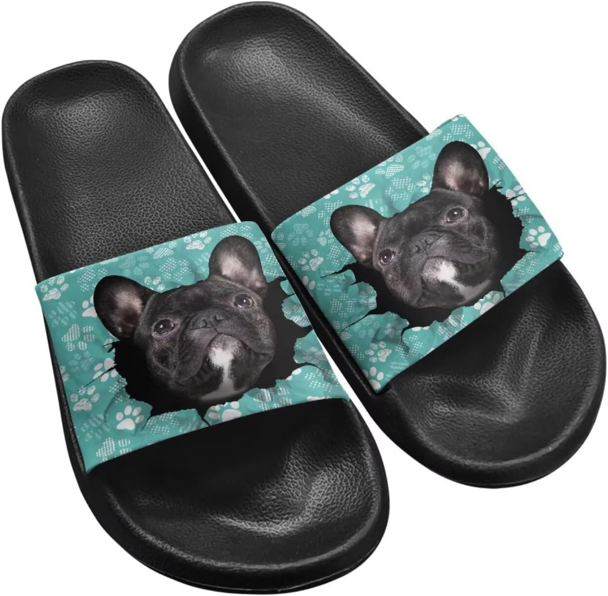 Унисекс сланцы Binienty с широким профилем для женщин и мужчин, однослойные шлепанцы, ультралегкая обувь для душа, противоскользящие, Cute Pug Dog Claw Print
Унисекс сланцы Binienty с широким профилем для женщин и мужчин, однослойные шлепанцы, ультралегкая обувь для душа, противоскользящие, Cute Pug Dog Claw Print