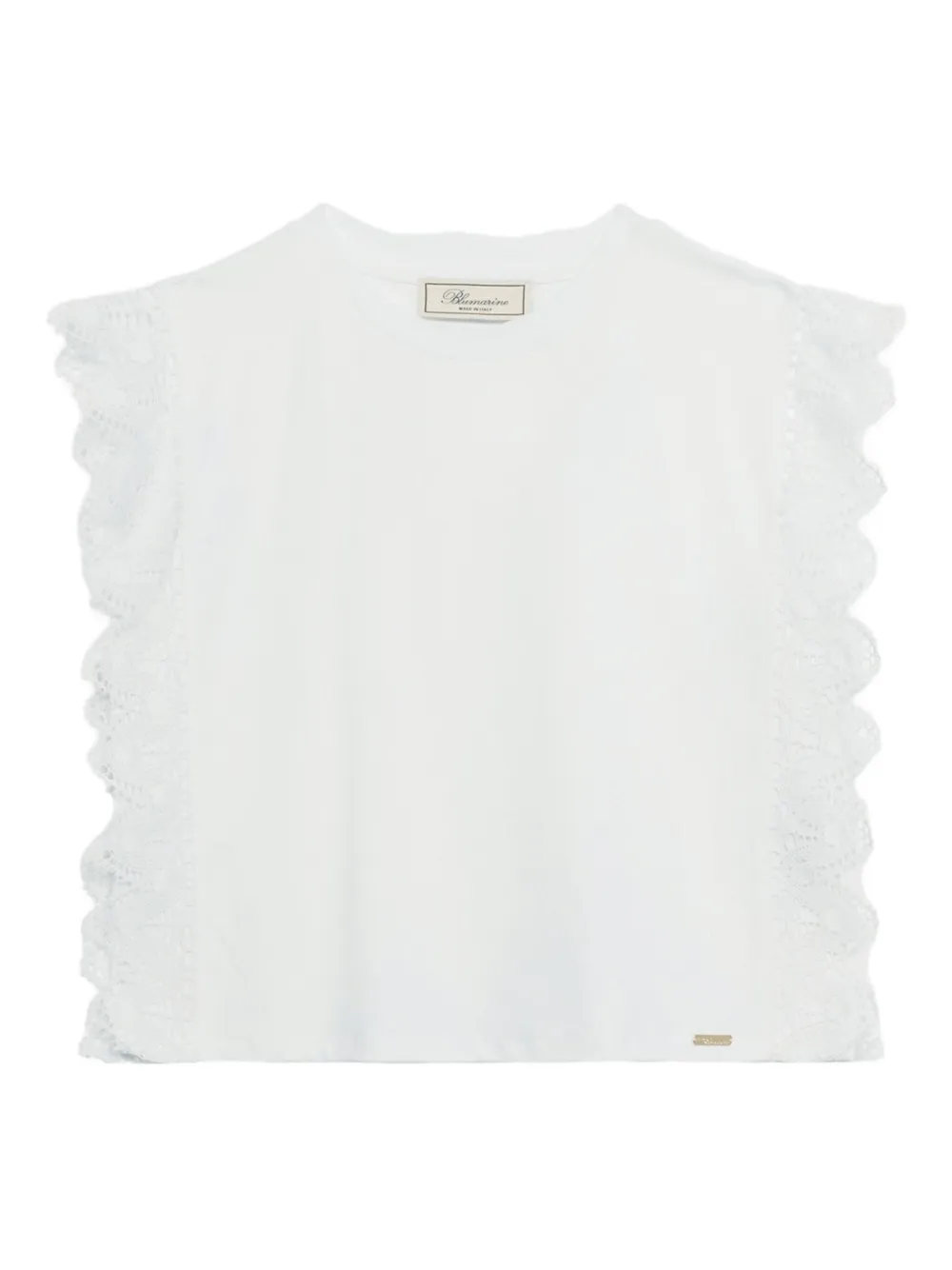 Майка с кружевными деталями BLUMARINE, белый
Майка с кружевными деталями BLUMARINE, белый