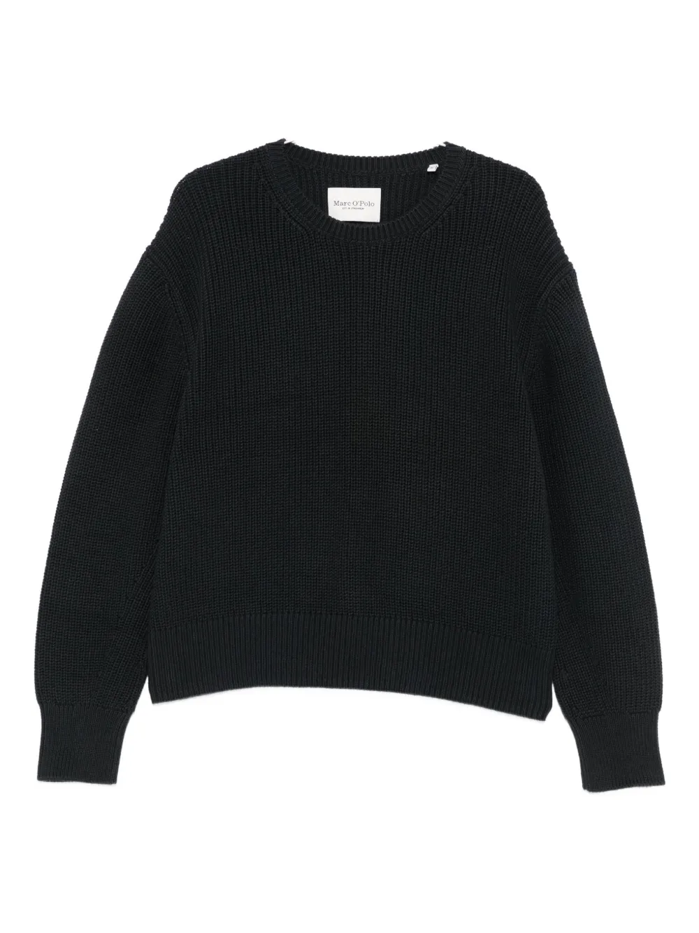 Вязаный свитер с круглым вырезом Marc O'Polo, черный
Вязаный свитер с круглым вырезом Marc O'Polo, черный