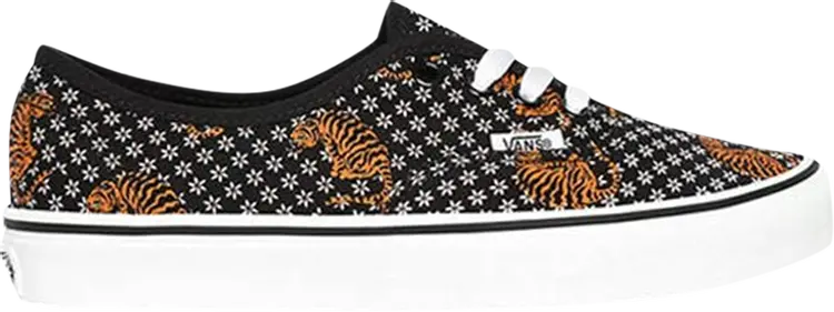 Кеды Vans Authentic Tiger Floral, черный 
Кеды Vans Authentic Tiger Floral, черный