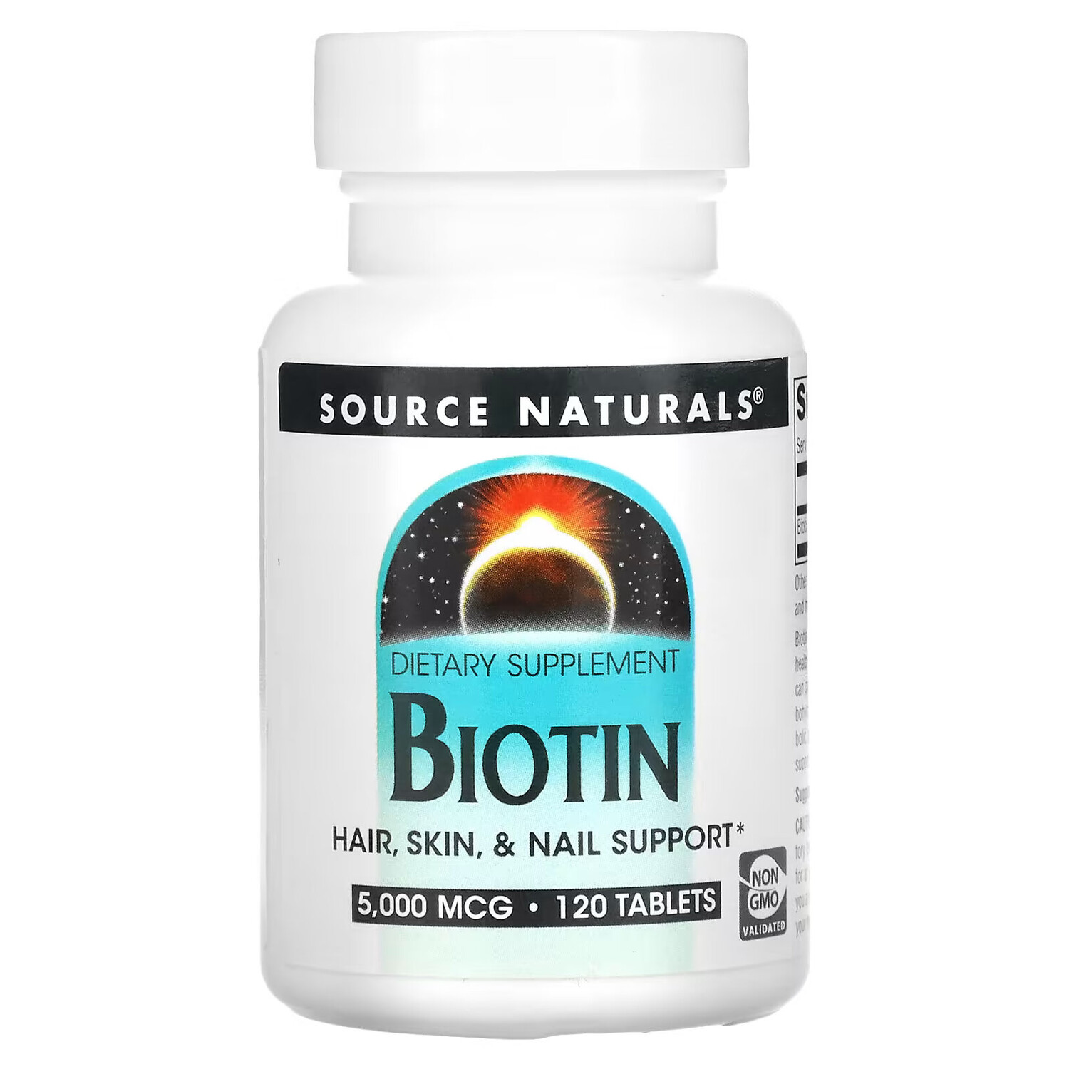 Source Naturals, Биотин, 5 мг, 120 таблеток
Source Naturals, Биотин, 5 мг, 120 таблеток