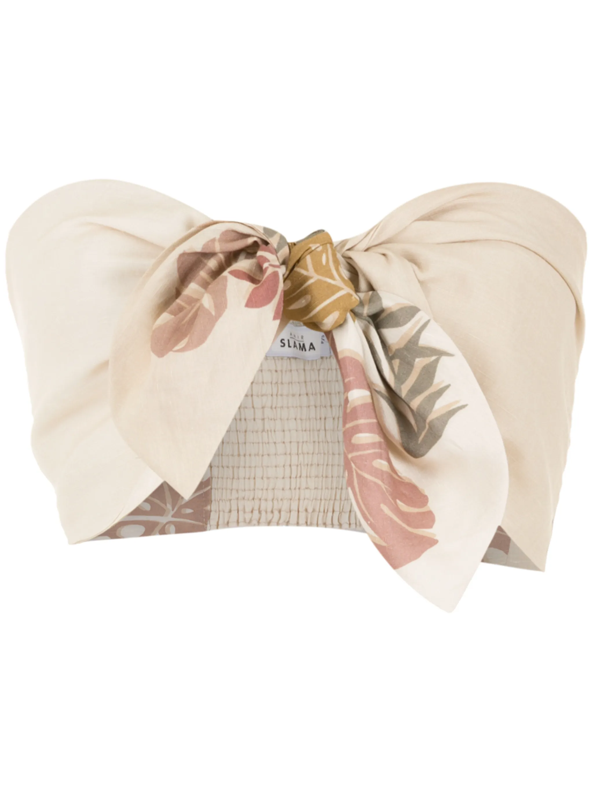 Укороченный топ с принтом Amir Slama, нейтральный
Укороченный топ с принтом Amir Slama, нейтральный