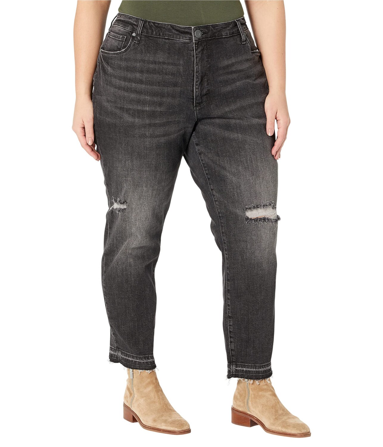 Джинсы KUT from the Kloth, Plus Size Reese High-Rise Ankle Straight Leg in Prowess
Джинсы KUT from the Kloth, Plus Size Reese High-Rise Ankle Straight Leg in Prowess