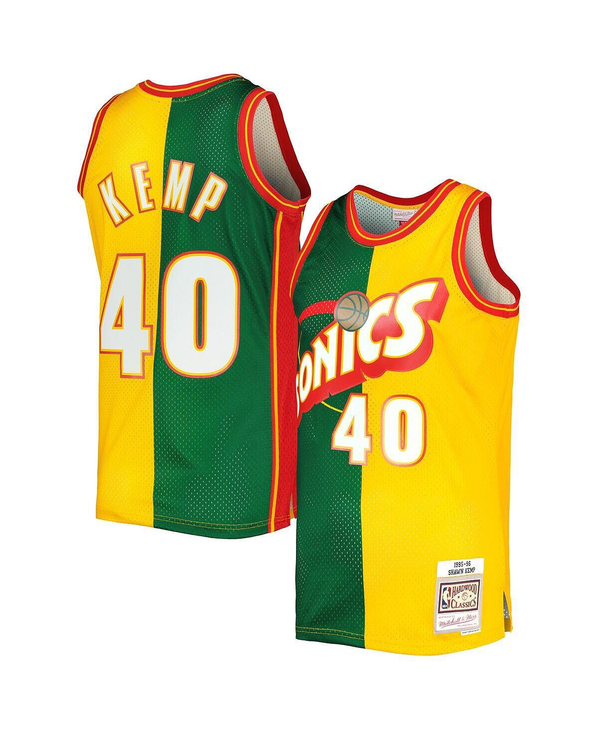 Мужская футболка shawn kemp green, gold seattle supersonics hardwood classics 1995-96 split swingman jersey Mitchell & Ness, мульти
Мужская футболка shawn kemp green, gold seattle supersonics hardwood classics 1995-96 split swingman jersey Mitchell & Ness, мульти
