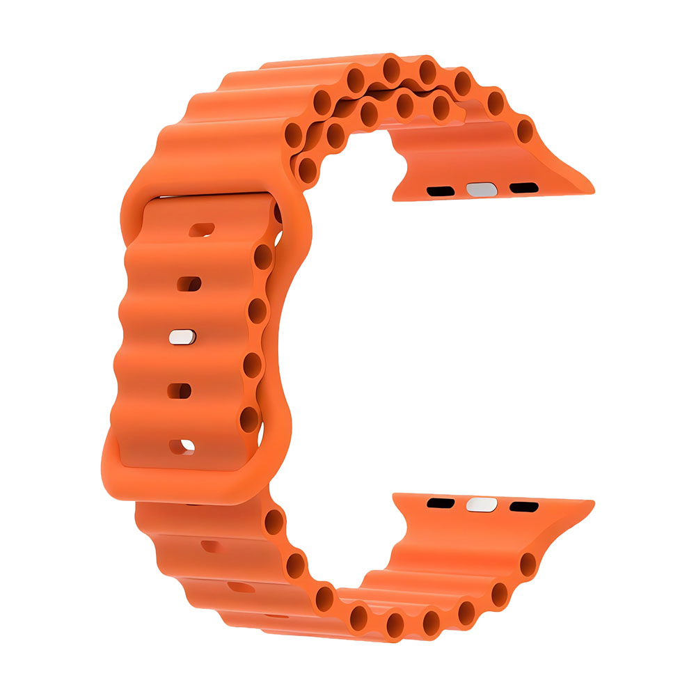 Ремешок Wepro Ocean для часов Apple Watch 42 мм, 150-220 мм, оранжевый
Ремешок Wepro Ocean для часов Apple Watch 42 мм, 150-220 мм, оранжевый