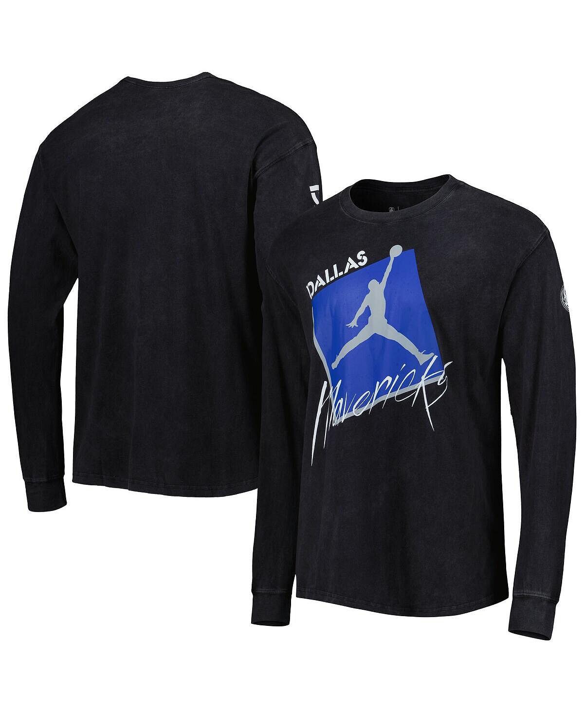 Мужская фирменная черная футболка с длинным рукавом dallas mavericks courtside max 90 в винтажном стиле. Jordan, черный
Мужская фирменная черная футболка с длинным рукавом dallas mavericks courtside max 90 в винтажном стиле. Jordan, черный
