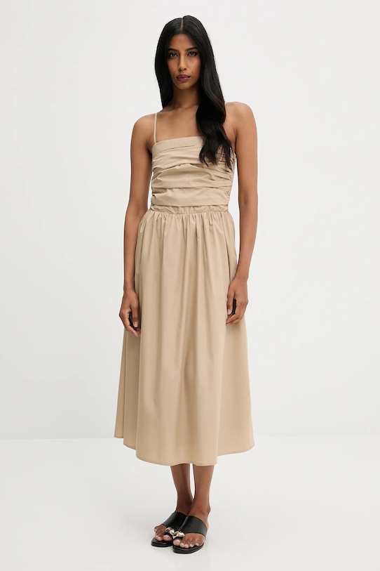 Платье Answear.Lab, бежевый 
Платье Answear.Lab, бежевый