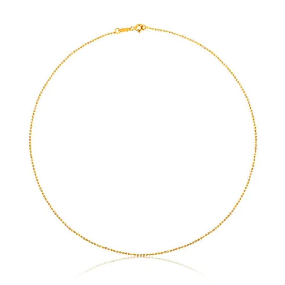 Колье Tous 1,2 mm Balls Measuring 45 cm Chain, золото
Колье Tous 1,2 mm Balls Measuring 45 cm Chain, золото