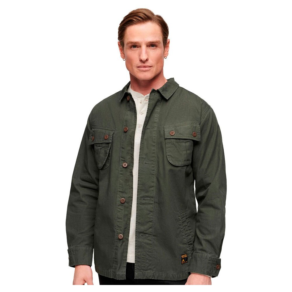 Рубашка Superdry Military, зеленый
Рубашка Superdry Military, зеленый