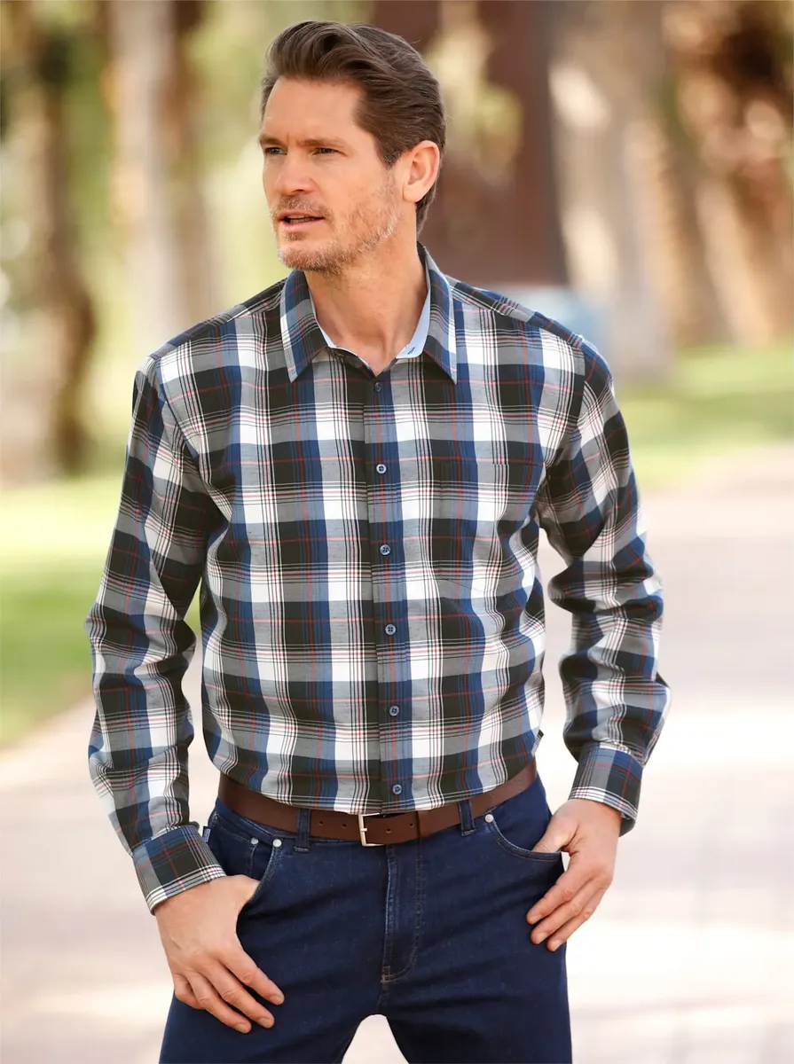 Рубашка с длинными рукавами не определено, цвет Blau-Weiß-Kariert
Рубашка с длинными рукавами не определено, цвет Blau-Weiß-Kariert