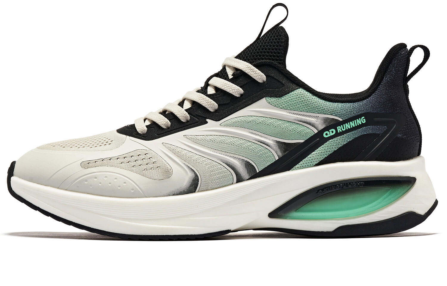 Кроссовки мужские низкие серый/зеленый/черный Qiaodan
Кроссовки мужские низкие серый/зеленый/черный Qiaodan